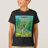 T-shirt Carte Austin (Devant)