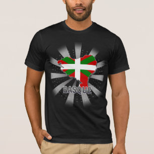 T-shirt Carte Basque 2,0 de drapeau