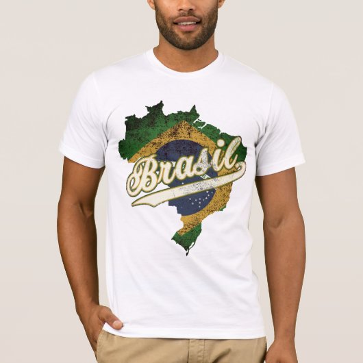 T-shirt Carte Brasil (Devant)
