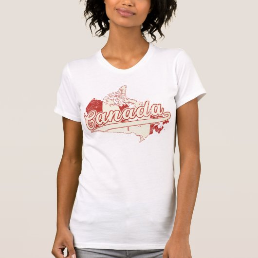T-shirt Carte Canada (Devant)