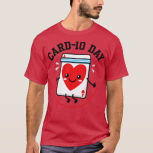 T-shirt Carte Cardio Day Ace of Hearts