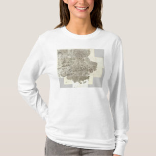 T-shirt Carte composée de la France