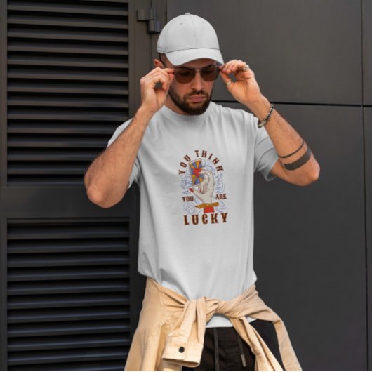 T-shirt Carte cool Esoteric Lucky