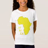 T-Shirt Carte d'Afrique (Devant)