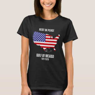 T-shirt Carte d'Amérique golfe du Mexique Président golfe