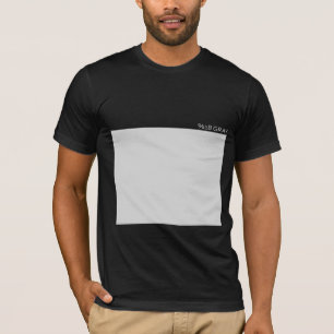 T-shirt Carte de %18 gris pour des photographes
