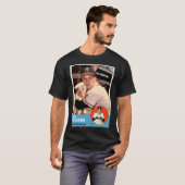 T-shirt Carte de baseball Bob Uecker Milwaukee (Devant entier)