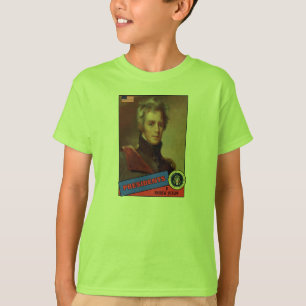 T-shirt Carte de baseball d'Andrew Jackson