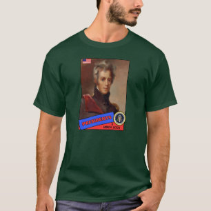 T-shirt Carte de baseball d'Andrew Jackson