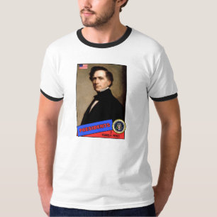 T-shirt Carte de baseball de Franklin Pierce