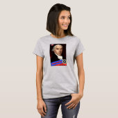 T-shirt Carte de baseball de James Madison (Devant entier)
