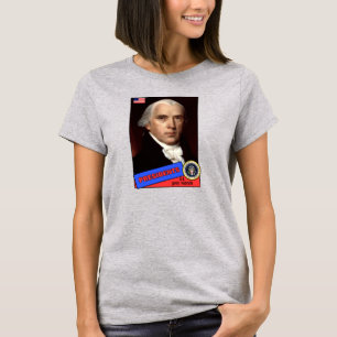 T-shirt Carte de baseball de James Madison