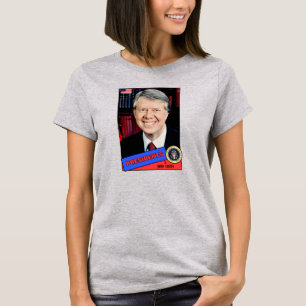 T-shirt Carte de baseball de Jimmy Carter