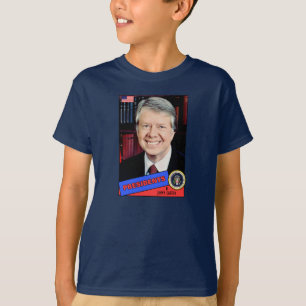 T-shirt Carte de baseball de Jimmy Carter