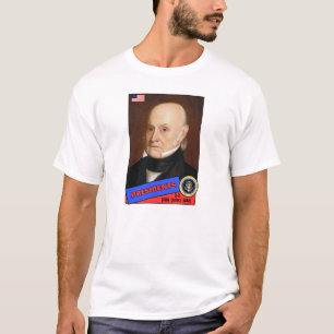 T-shirt Carte de baseball de John Quincy Adams