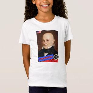 T-Shirt Carte de baseball de John Quincy Adams