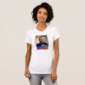 T-shirt Carte de baseball de John Tyler (Devant entier)