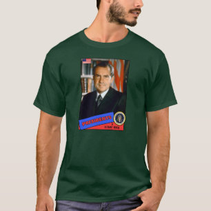 T-shirt Carte de baseball de Richard Nixon