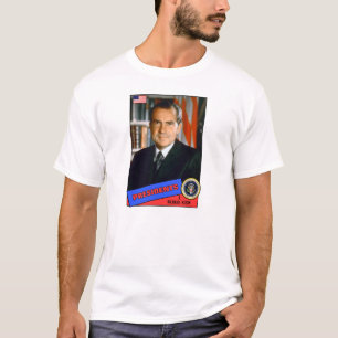 T-shirt Carte de baseball de Richard Nixon