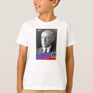T-shirt Carte de baseball de Woodrow Wilson