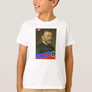 T-shirt Carte de baseball Ulysses S. Grant