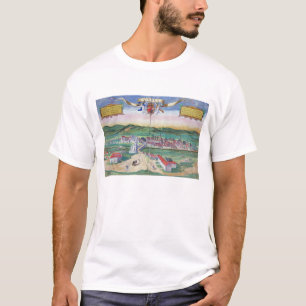 T-shirt Carte de Cordoue, de "Civitates Orbis Terrarum"