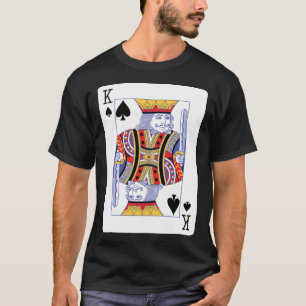 T-shirt Carte de jeu King of Spades