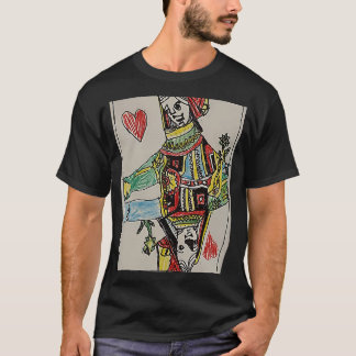 T-shirt Carte de jeu Xavi originale de Queen Hearts