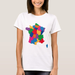 T-shirt Carte de la France