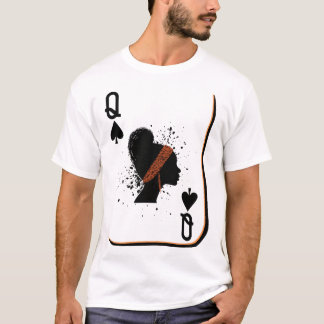 T-shirt Carte de la Reine Noire Mois de l'Histoire des Noi