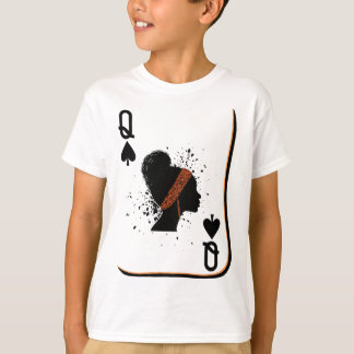 T-shirt Carte de la Reine Noire Mois de l'Histoire des Noi