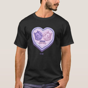 T-shirt Carte de la Saint-Valentin de Félix le Chat Cœur