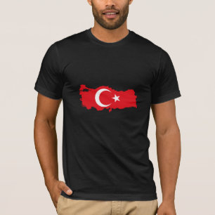 T-SHIRT CARTE DE LA TURQUIE
