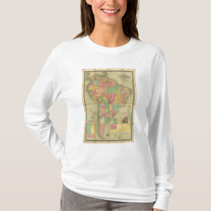 T-shirt Carte de l'Amérique du Sud 2