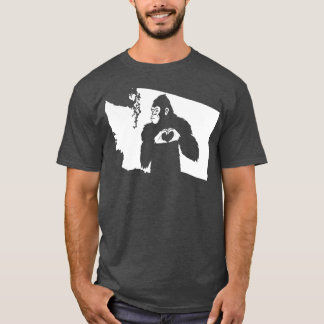 T-shirt Carte de l'État de Washington