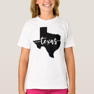 T-shirt Carte de l'état du Texas USA