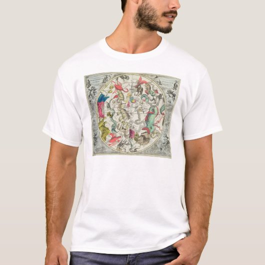 T-shirt Carte de l'hémisphère sud (Devant)