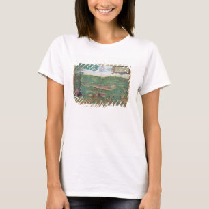T-shirt Carte de Linz, de "Civitates Orbis Terrarum" par