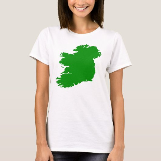 T-shirt Carte de l'Irlande (Devant)