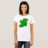 T-shirt Carte de l'Irlande (Devant entier)