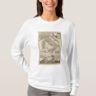 T-shirt Carte de l'Italie