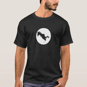 T-shirt Carte de l'Ouzbékistan Ouzbek fière