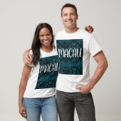 T-shirt Carte de Macao (Unisexe)
