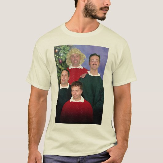 T-shirt Carte de Noël (Devant)
