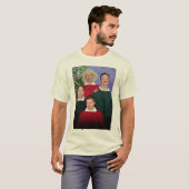 T-shirt Carte de Noël (Devant entier)