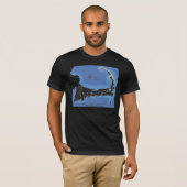 T-shirt Carte de plages de Cape Cod (Devant entier)