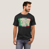 T-shirt Carte de Rome (Devant entier)