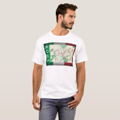 T-shirt Carte de Rome (Devant entier)