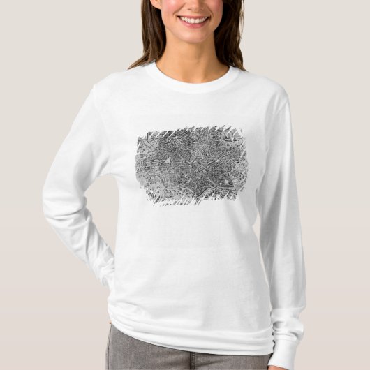 T-shirt Carte de Rome, 1579 (Devant)