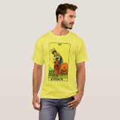 T-shirt Carte de tarot de force (Devant entier)